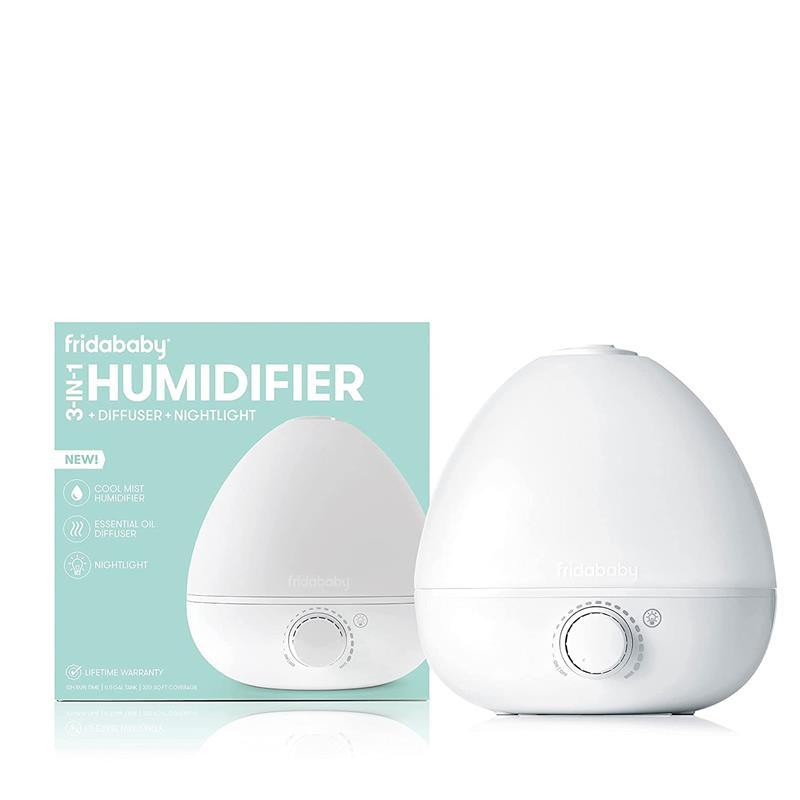 Fridababy - 3-in-1 Humidifier with Diffuser and Nightlight, White Image 4