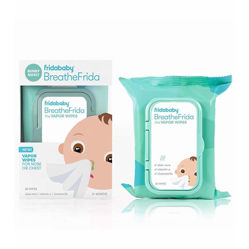 Fridababy - 30Ct BreatheFrida Nose & Chest Vapor Wipes Image 2