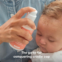 FridaBaby Cradle Cap Treatment, Cradle Cap Shampoo for Babies + Flake Fixer Scalp Spray, Cradle Cap Kit