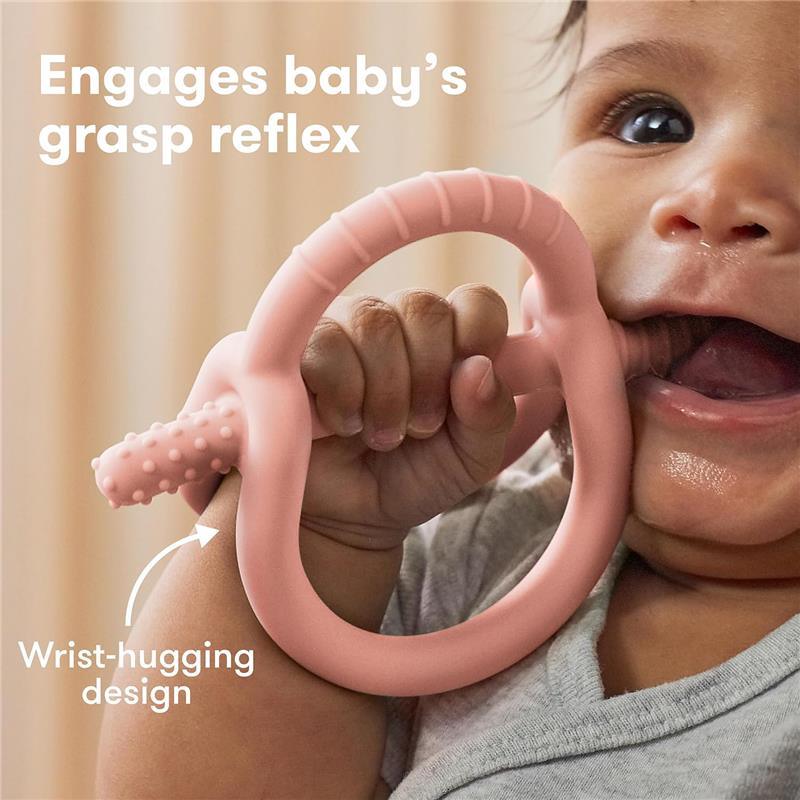 FridaBaby - Get-A-Grip Teether, Muted Pink Image 5
