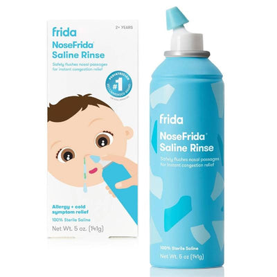 Fridababy - Nosefrida Saline Rinse, Instant Congestion Relief & Allergy Relief Image 1