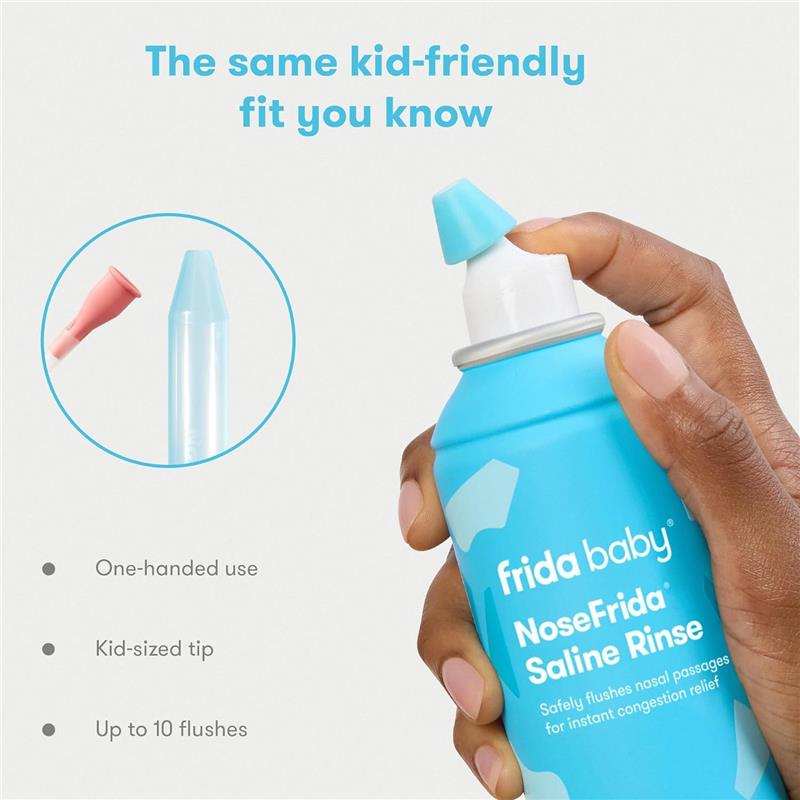 Fridababy - Nosefrida Saline Rinse, Instant Congestion Relief & Allergy Relief Image 5
