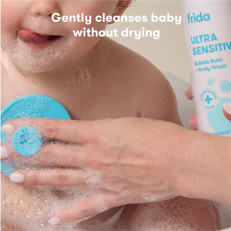 Fridababy - Unscented Fragrance-Free Bubble Bath + Body Wash, Oat & Chamomile, 10oz Image 4