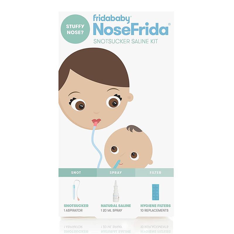 Frida Baby Nasal Aspirator NoseFrida the Snotsucker with 24 Extra Hygiene  Filters : Baby 