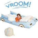 FUNBOY Blue Convertible Kids Sleepover Air Mattress Image 2