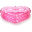 Funboy - Giant Inflatable Luxury Clear Pink Heart Kiddie Pool Image 4