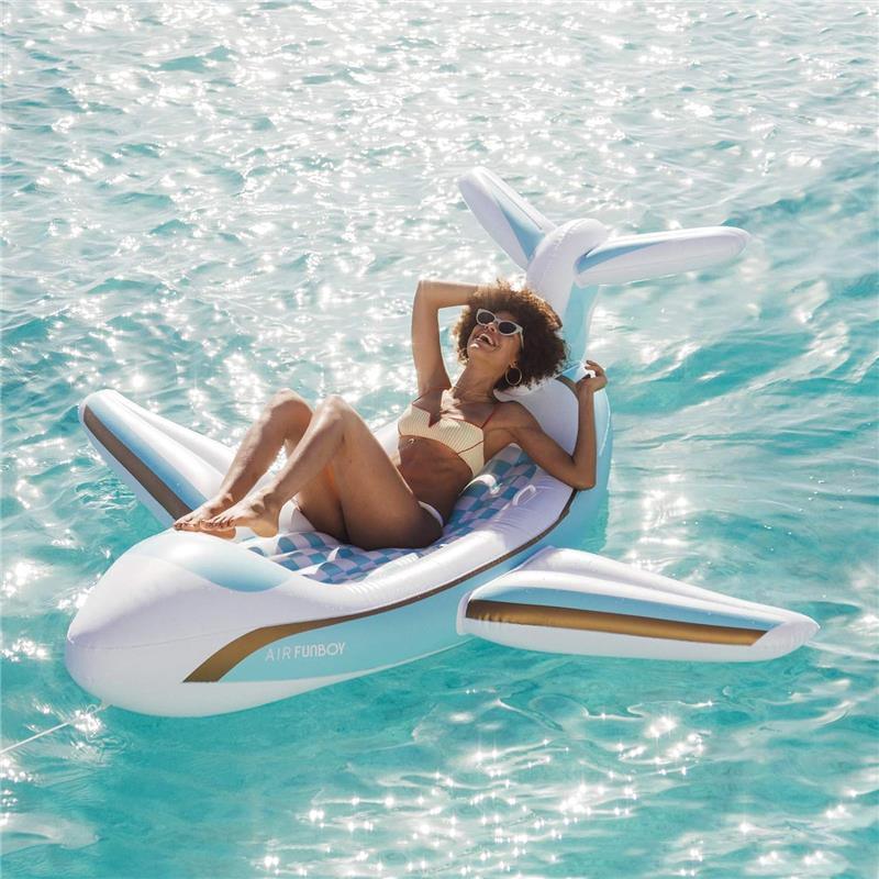 Funboy - Giant Inflatable Luxury Private Jet Airplane Pool Float Image 3