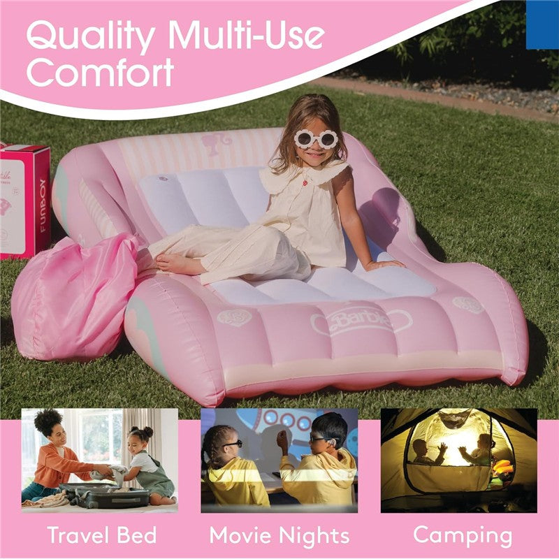 FUNBOY Kids Air Mattress - Girl Barbie Image 5
