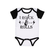 Ganz Diaper Shirt, I Rock These Rolls Image 1