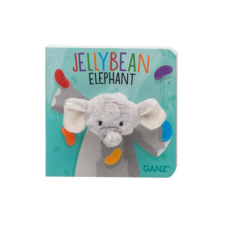 Ganz - Finger Puppet Book Jellybean Elephant Image 1