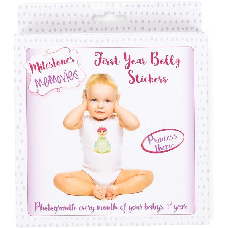 Ganz Monthly Princess Belly Sticker Image 1