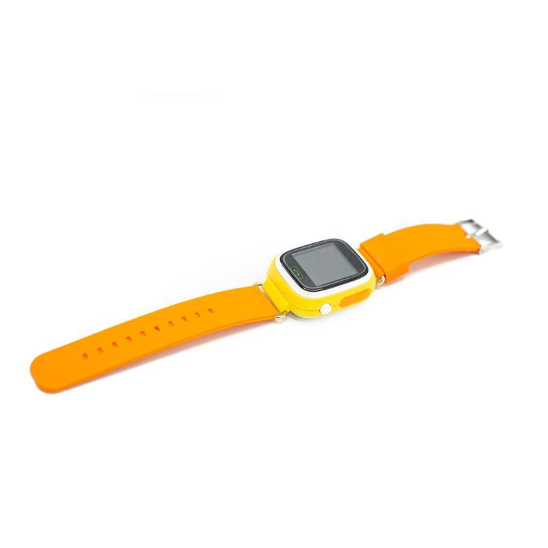 GBD GPS Kids Tracker Smart Watch, Square Orange Image 1