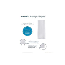 Gerber - 10Pk Flatfold Birdseye Cloth Diapers Image 2