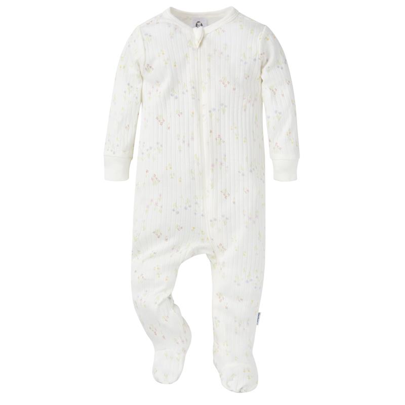 Gerber 2Pk Baby 2-Way Zip Textured Sleep 'N Play, Ponies Image 3