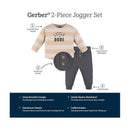 Gerber 2Pk Baby Boys Stay Wild Jogger Set Image 2