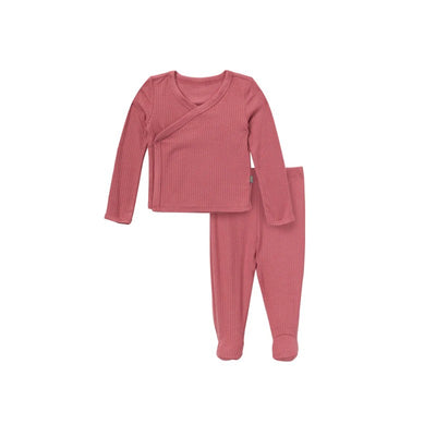 Gerber 2Pk Baby Girls Dark Rose Take Me Home, 0-3M Image 1