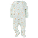 Gerber 2Pk Baby Neutral Ivory French Breakfast Bodysuits Image 3