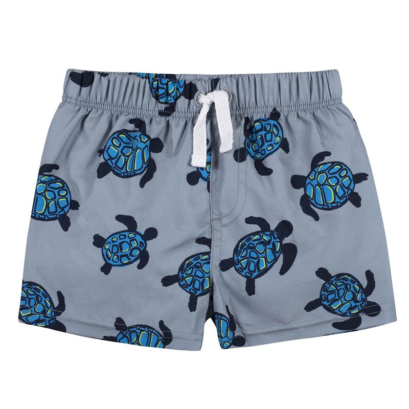 Gerber 2Pk Baby & Toddler Boys Sea Friends Rash Guard & Swim Trunks Set Image 3