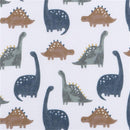 Gerber 2Pk Baby Unisex Knit Crib Sheet, Dino Time, One Size Image 5