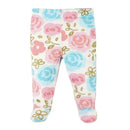 Gerber - 3Pc Take me home Set (Side Snap Mitten Cuff Shirt, Footed Pant & Cap) - Girl Princess Image 2