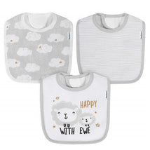 Gerber - 3Pk Terry Bib Neutral One Size, Baby Animals Image 1