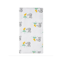 Gerber 4 PAck Baby Animals Flannel Burp Cloths Image 3