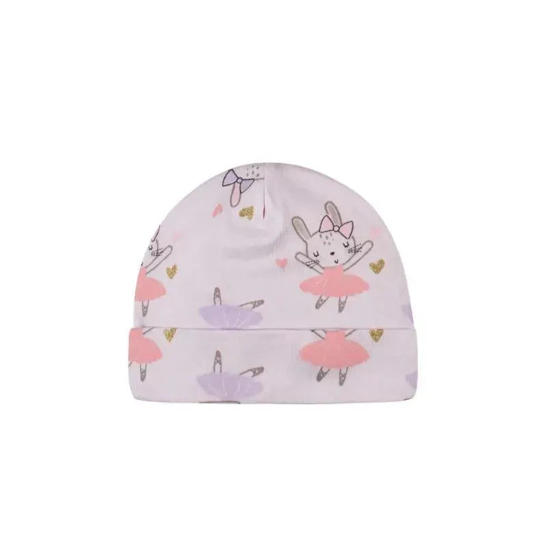 Gerber 4 Pack Baby Girls Bunny Ballerina Caps Image 7