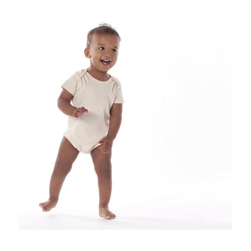 Gerbe 5Pk Onesies Multi-Packs Bundle Interlock White Image 4