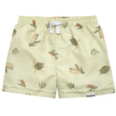 Gerber Baby Boys Baby Toddler Long Sleeved Rashguard Swim Bathing Suit Set Turtles Image 4