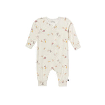 Gerber Baby Neutral Ivory French Breakfast Romper, Newborn Image 1
