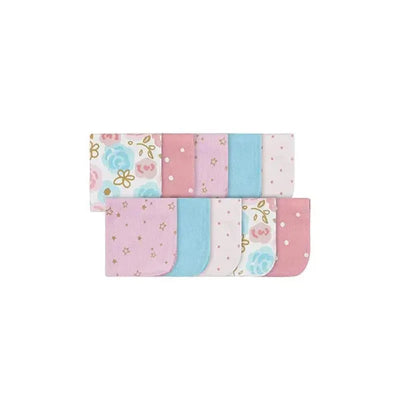 Gerber Baby Terry Washcloths Princess Pink Image 1