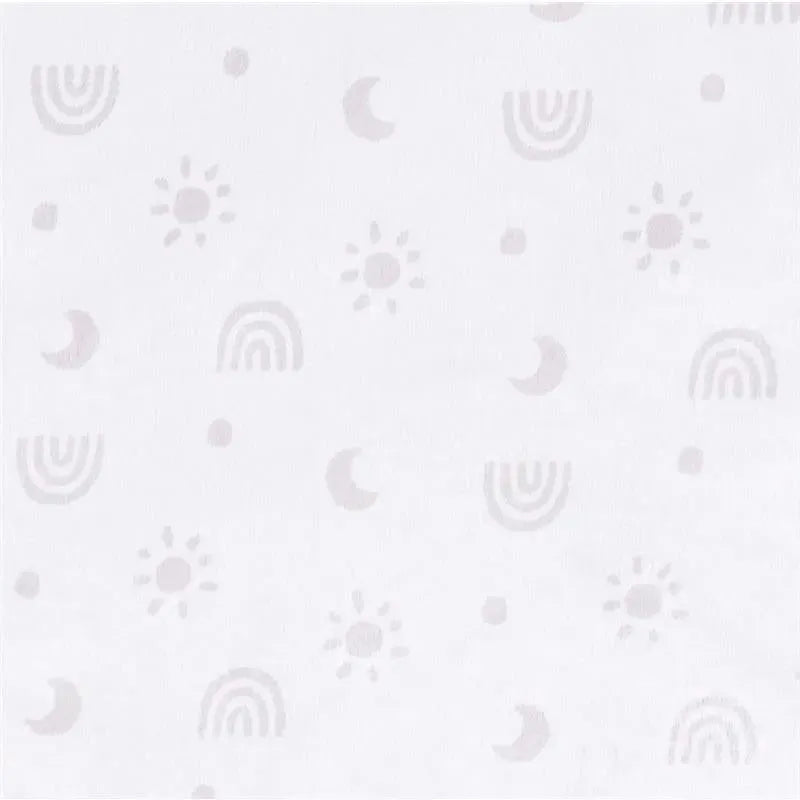 Gerber Bedding - 1Pk 2Ply Plush Blanket, Neutral Rainbow Image 5