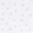 Gerber Bedding - 1Pk 2Ply Plush Blanket, Neutral Rainbow Image 5