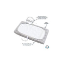 Gerber Baby Boy Dotted Grey Changing Pad Cover Image 3