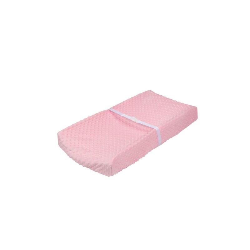 Gerber Baby Girls Dotted Pink Changing Pad Cover Image 1