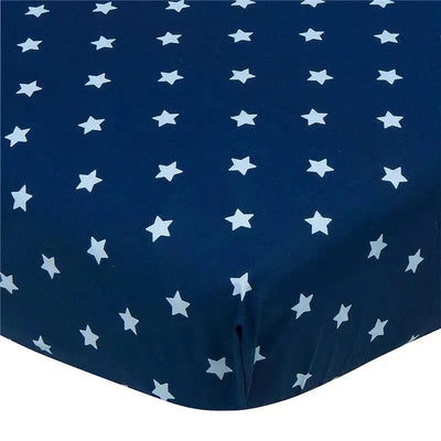 Gerber Bedding - 1Pk Fitted Baby Crib Sheet - Boy Dog Mountains Image 1