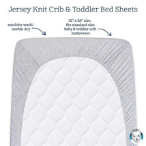 Gerber Bedding - 1Pk Fitted Baby Crib Sheet - Boy Safari Image 2