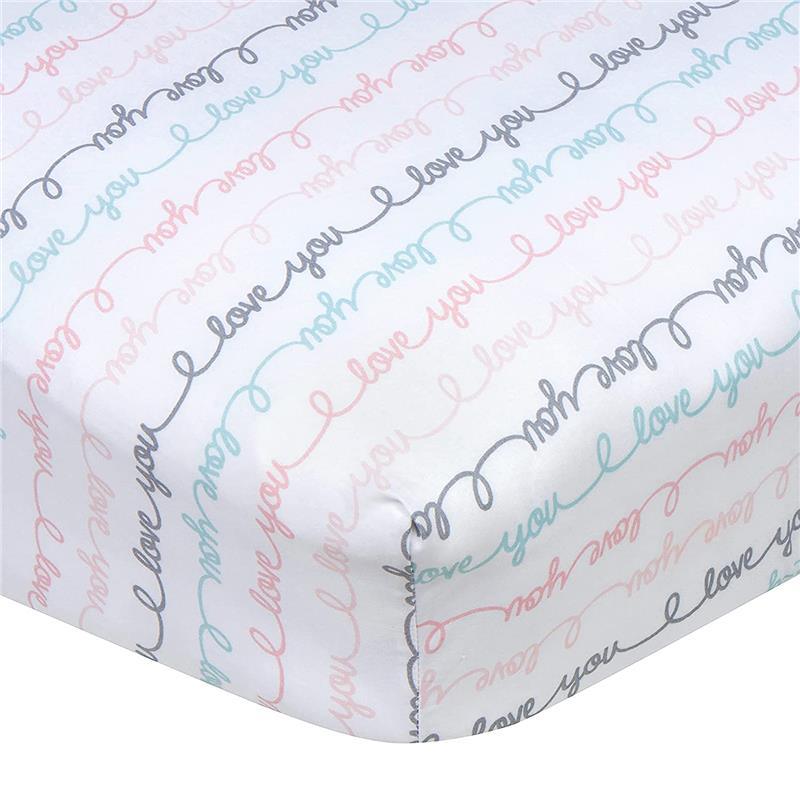 Gerber Bedding - 1Pk Fitted Baby Crib Sheet - Girl Butterfly Image 1