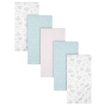 Gerber Bedding - 5Pk Flannel Baby Blanket - Girl Princess Image 1