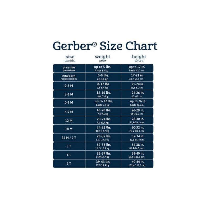 Gerber Bsr 3Pk Training Pants White Image 2