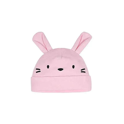 Gerber Bunny Baby Caps 0-6 Months Image 2