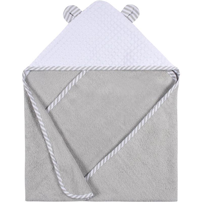 Gerber - Hooded Towel And Washcloth Mitt Set, Boy Bear Image 5