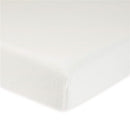 Gerber - Organic Fitted Crib Sheet, White Image 1
