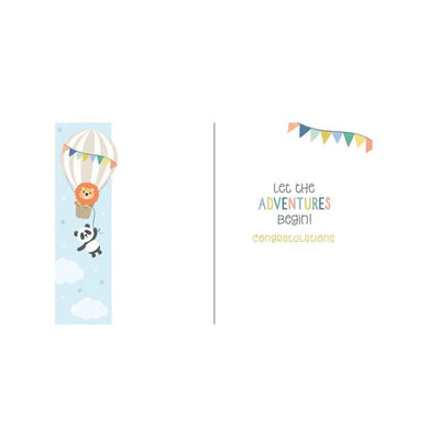 Gina B Designs - Baby Greeting Card Baby Shower Balloons Image 2