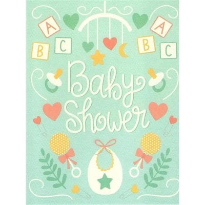 Gina B Designs - Baby Shower Greeting Card for Mother to Be, New Parents, Future Mamas, etc. Image 1