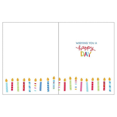 Gina B Designs - Birthday Greeting Card Bday Candles Image 2
