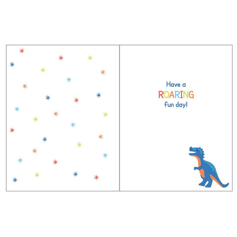 Gina B Designs - Birthday Greetings Card Birthday Dino Image 2