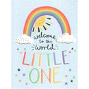 Gina B Designs - Welcome to the World Little One New Baby Greeting Card Image 1
