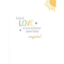 Gina B Designs - Welcome to the World Little One New Baby Greeting Card Image 2