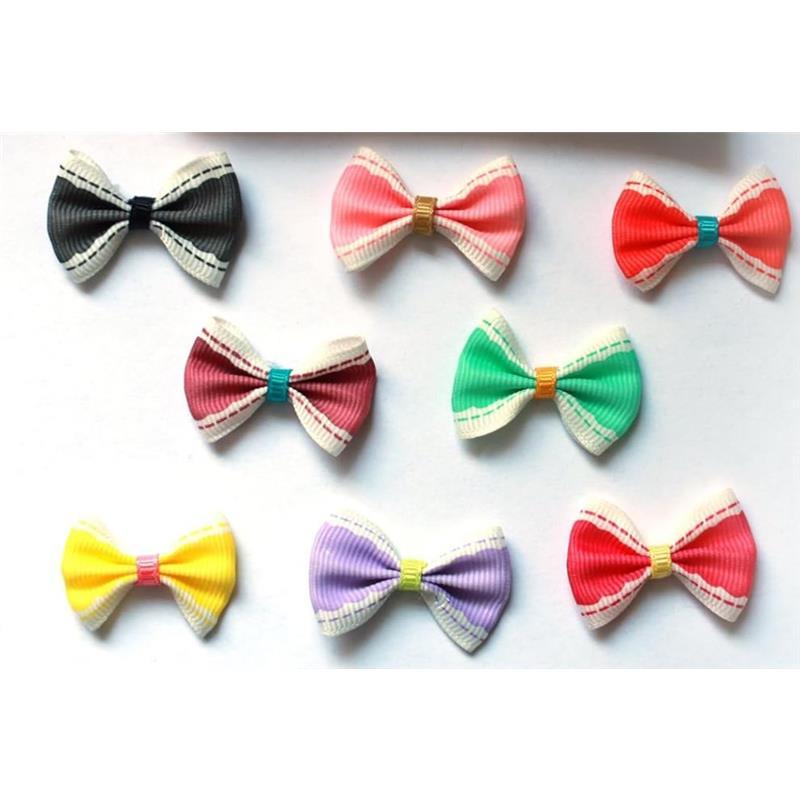 Girlie Glue 3Pk Vintage Bows, Colors May Vary Image 1